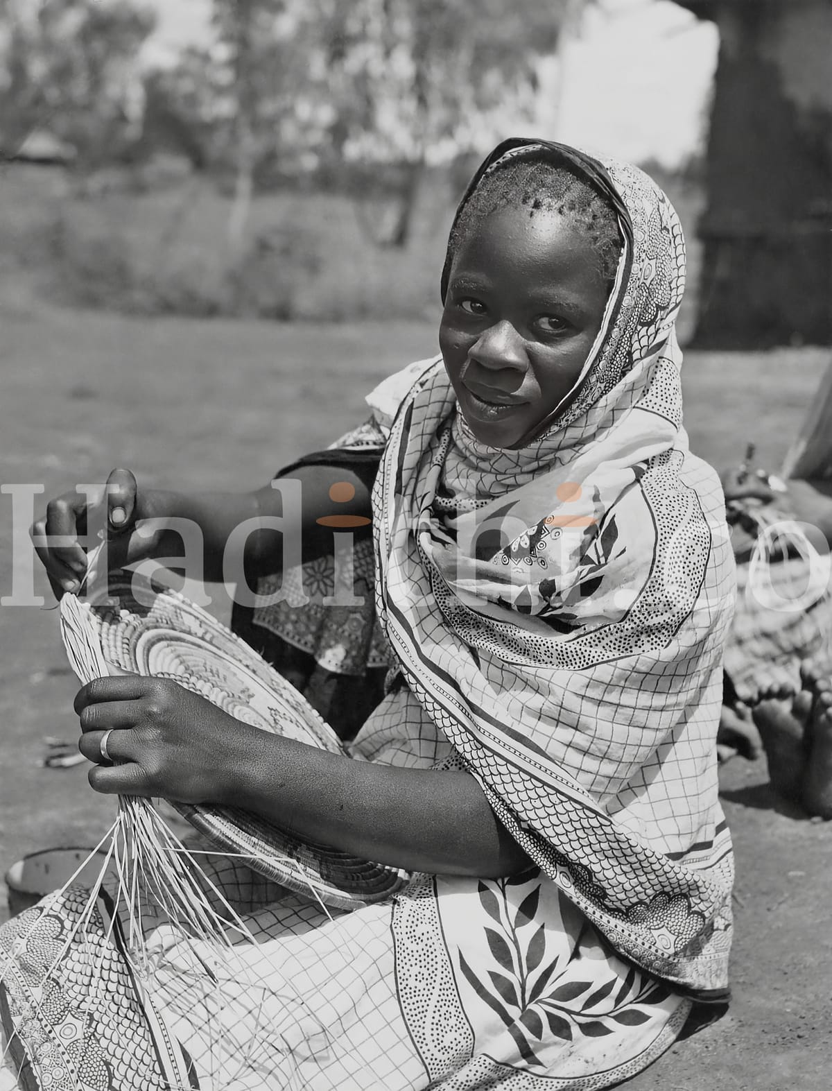 A young Nubian girl