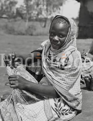 A young Nubian girl
